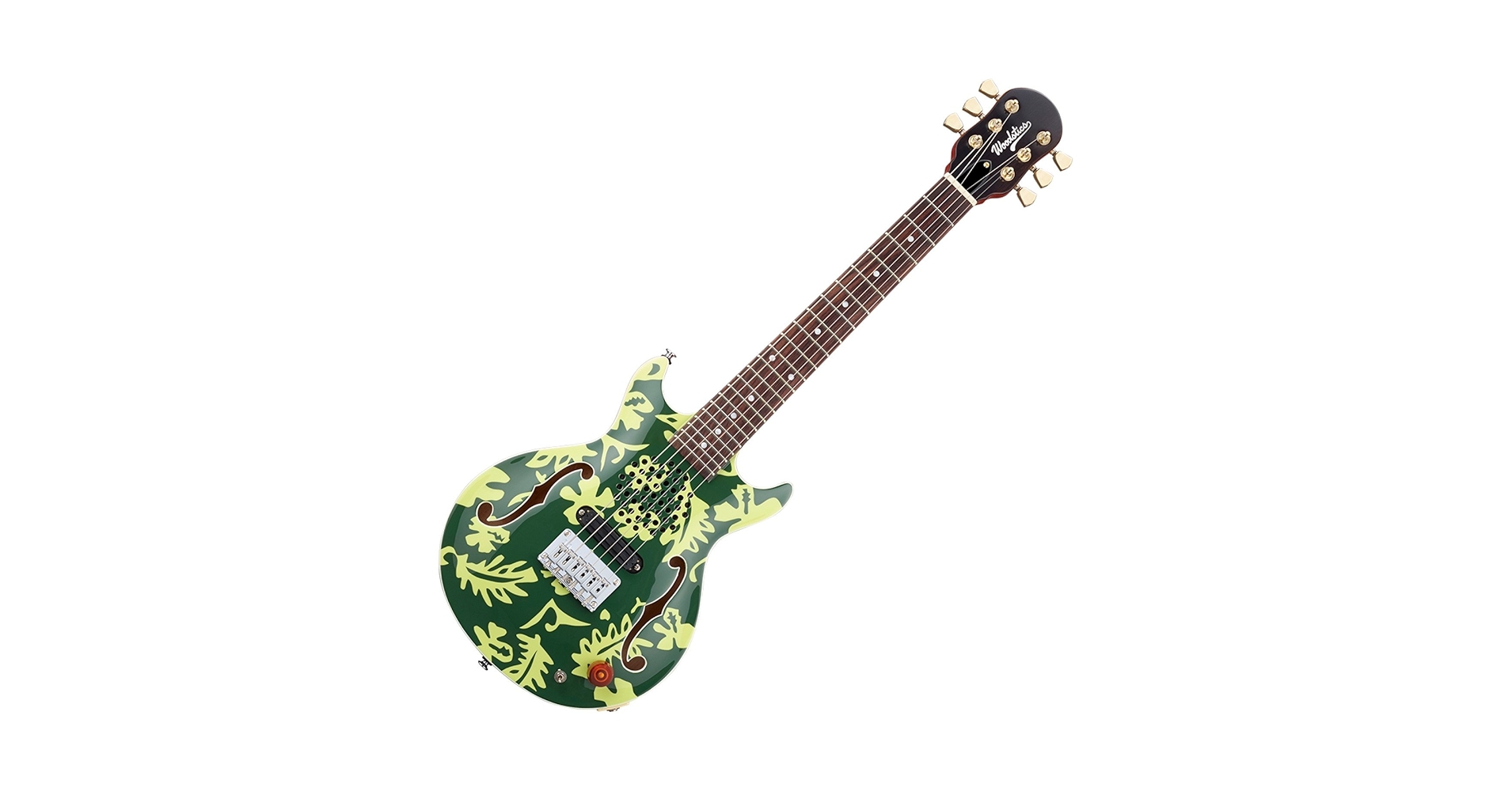 Amazon | Woodstics Guitars WS-MINI Deep Green ＆ Green ALOHA