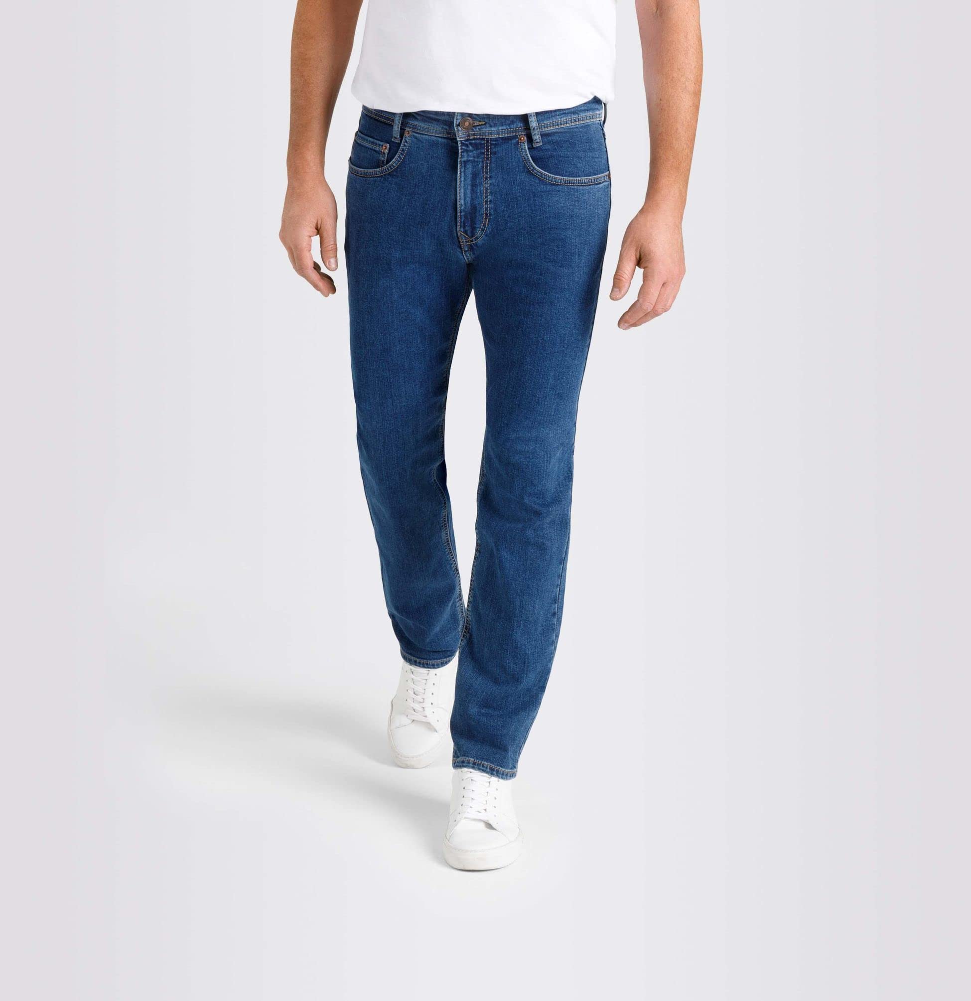 MAC Herren Straight Leg Jeanshose Arne