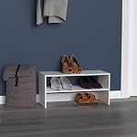 ClosetMaid 8993 Stackable 24-Inch Wide Horizontal Organizer, White
