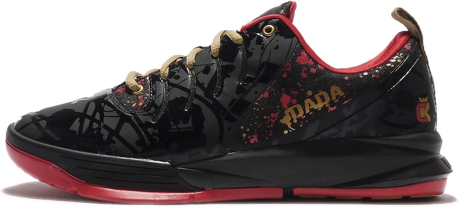 Dada supreme Men's King Of Kingz Low, BLACK/RED, 10.5 M US