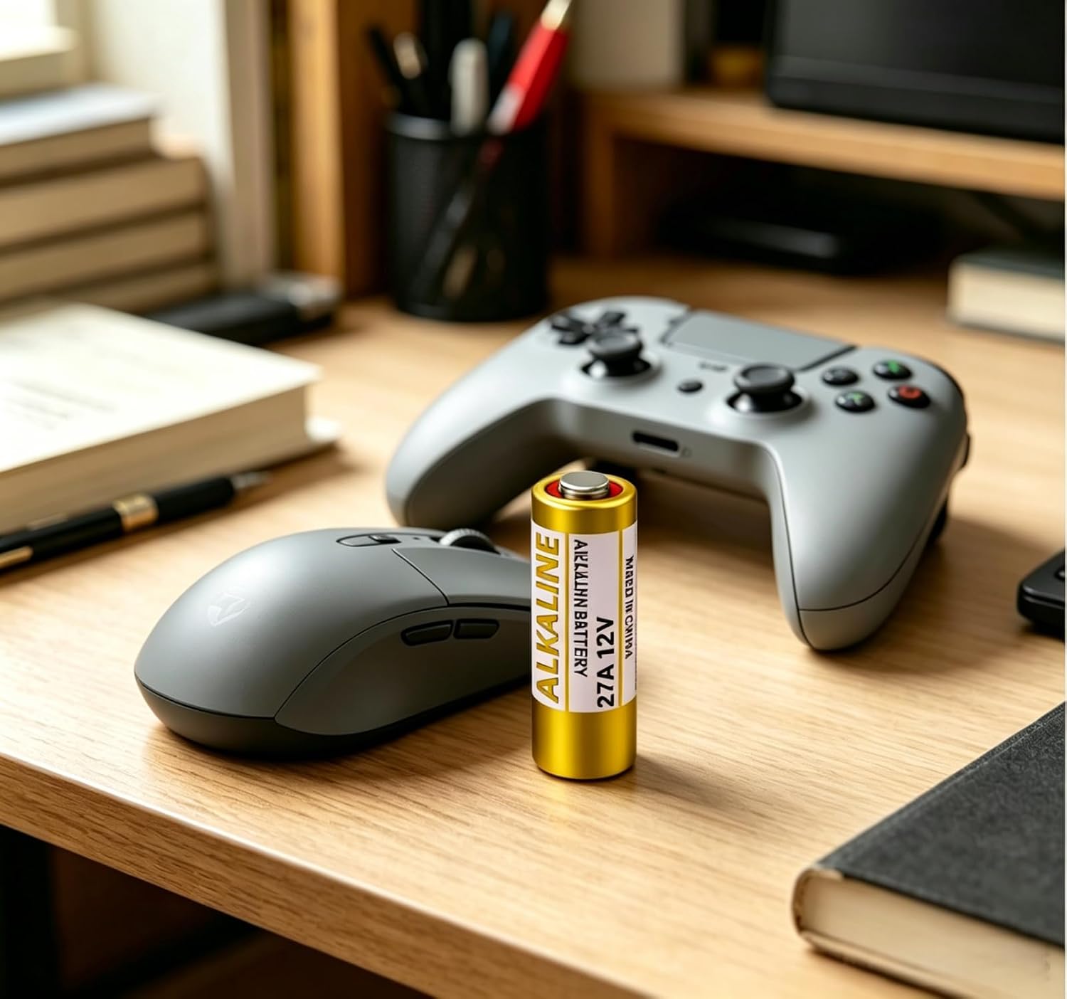 A27 27A 12V Battery 5 Pack for Remote, Long Lasting 27A 12 Volt Alkaline Batteries