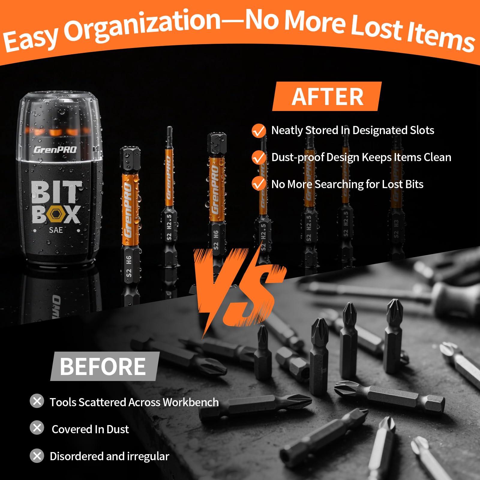 GRENPRO Allen Wrench Drill Bit Set - 20 Pcs -7 GRENPRO Allen Wrench Drill Bit Set - 20 Pcs -7