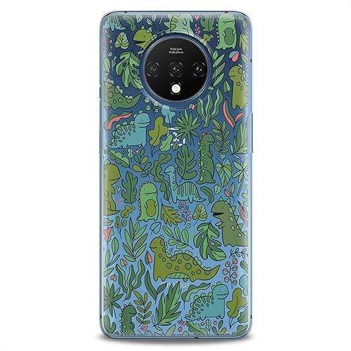 Miniatura 5 de Funda de TPU compatible con OnePlus 10T 9 Pro 8T 7T 6T N10 200 5G 5T 7 Pro Nord 2 Slim Fit Dragons Plants Cutie Dinosaurs Flexible Silicona