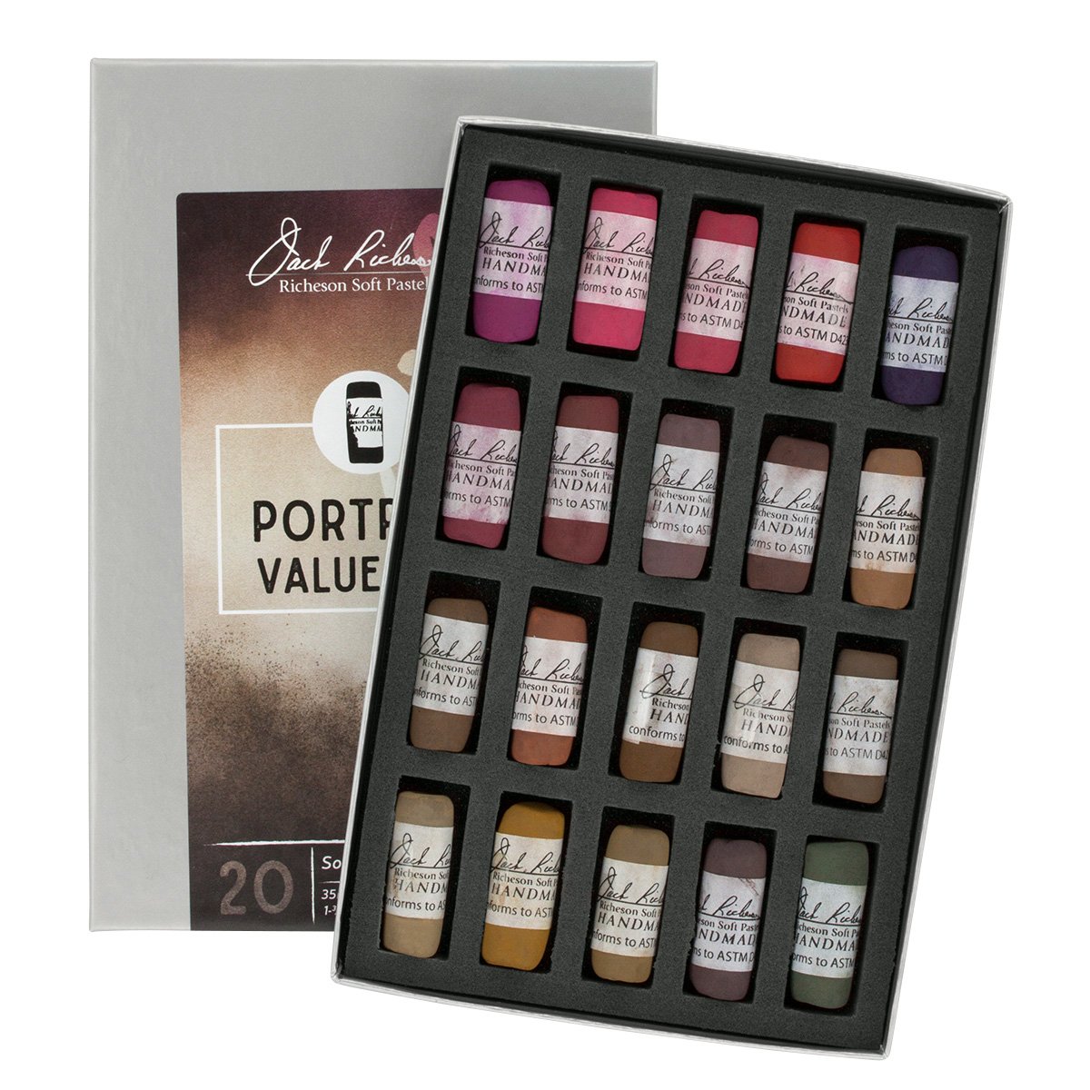 Pastels doux Jack Richeson techniques de dessin et estompe de couleur