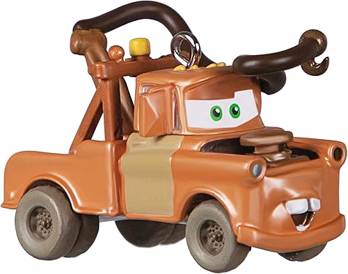 Miniatura 7 de Hallmark Keepsake 2022, juego de decoración para árbol de Disney/Pixar Cars Radiator Springs y falda para árbol de Navidad