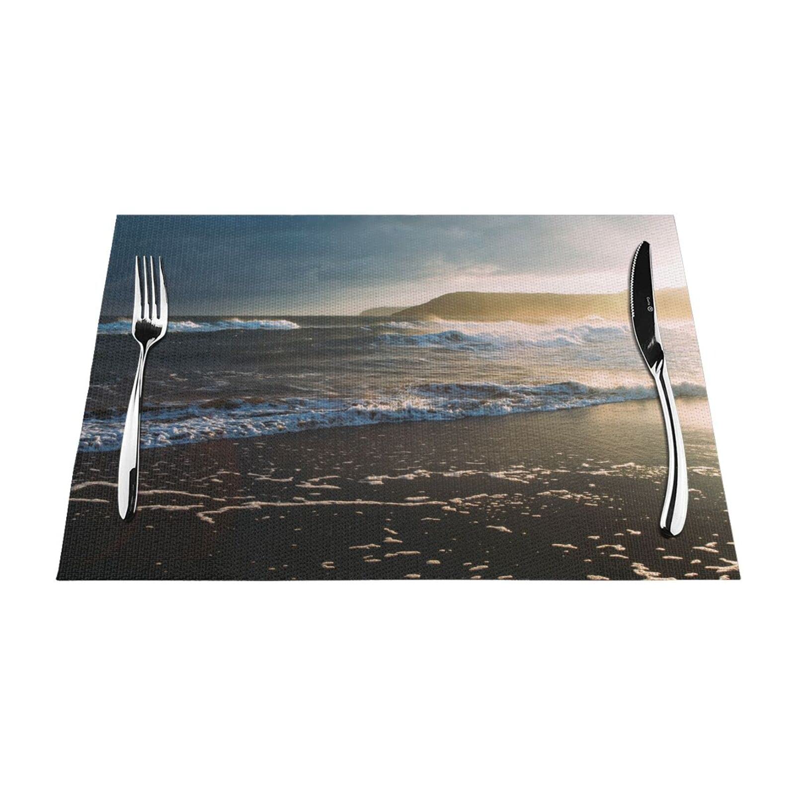 Set de table résistant à la chaleur contre les traces de plats chauds