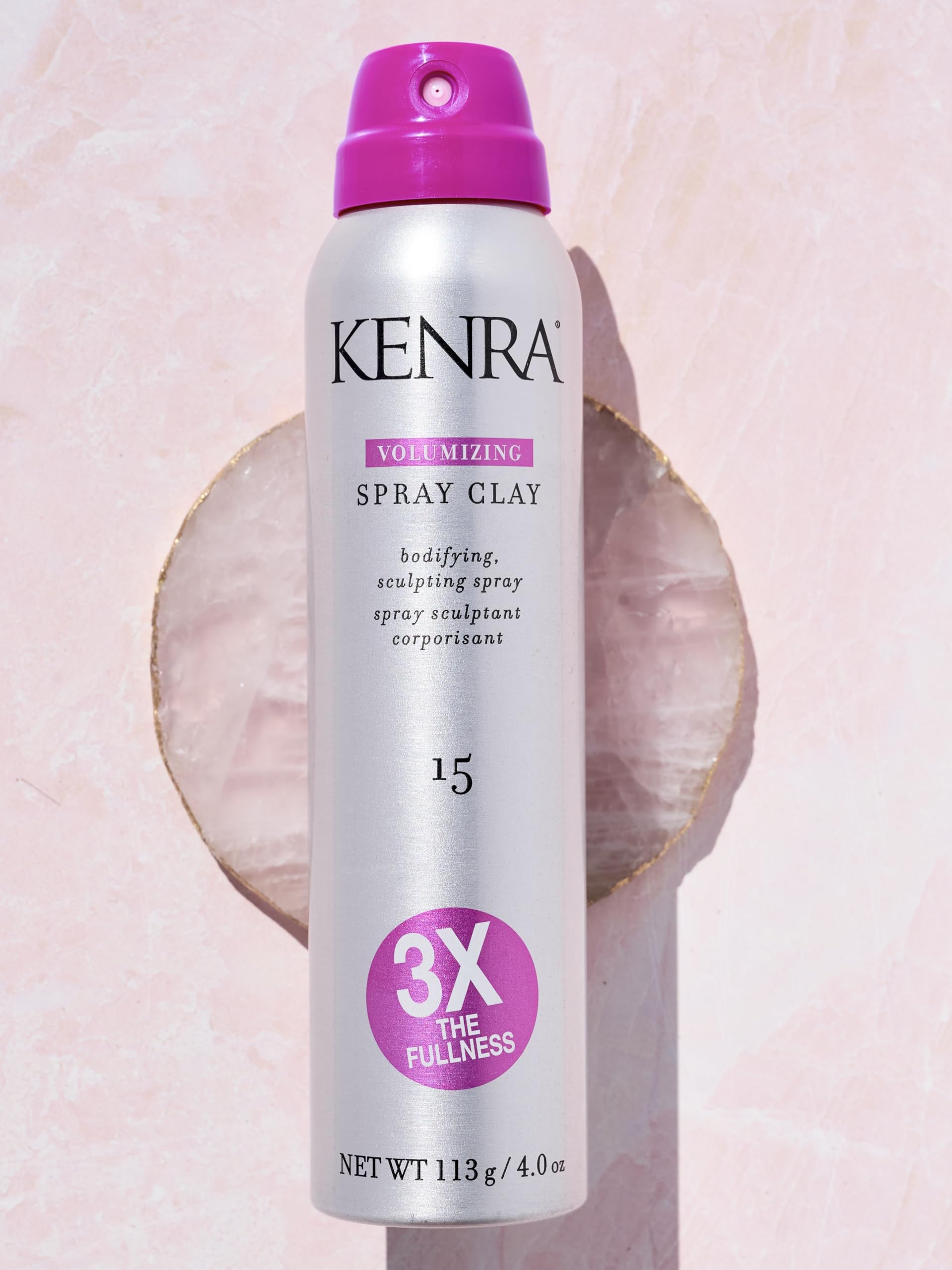 Kenra Volumizing Spray Clay 15 | Bodifying, Fullness Spray | 3X The Fullness | Medium Hold | Provides Texture & Volume With A Long-Lasting Finish | All Hair Types