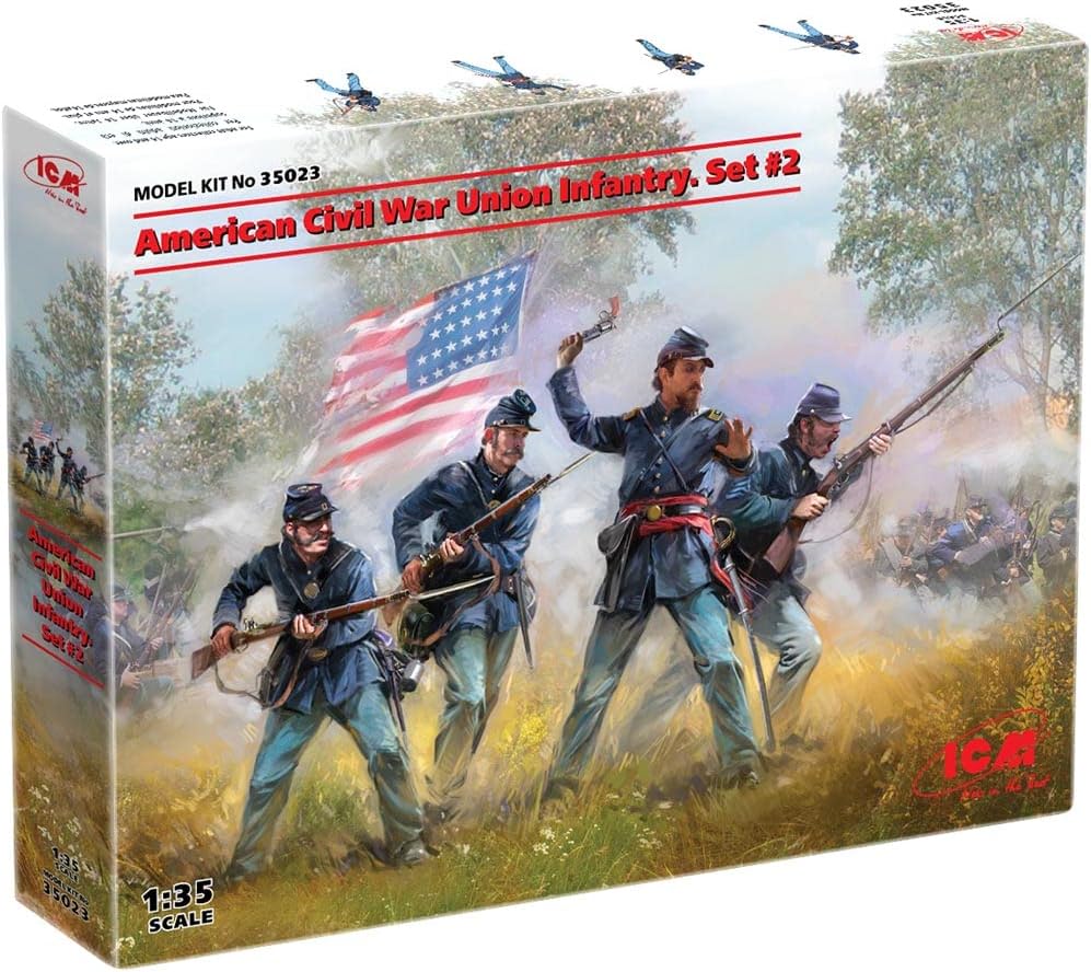 ICM 35023 American Civil War Union Infantry. Set #2