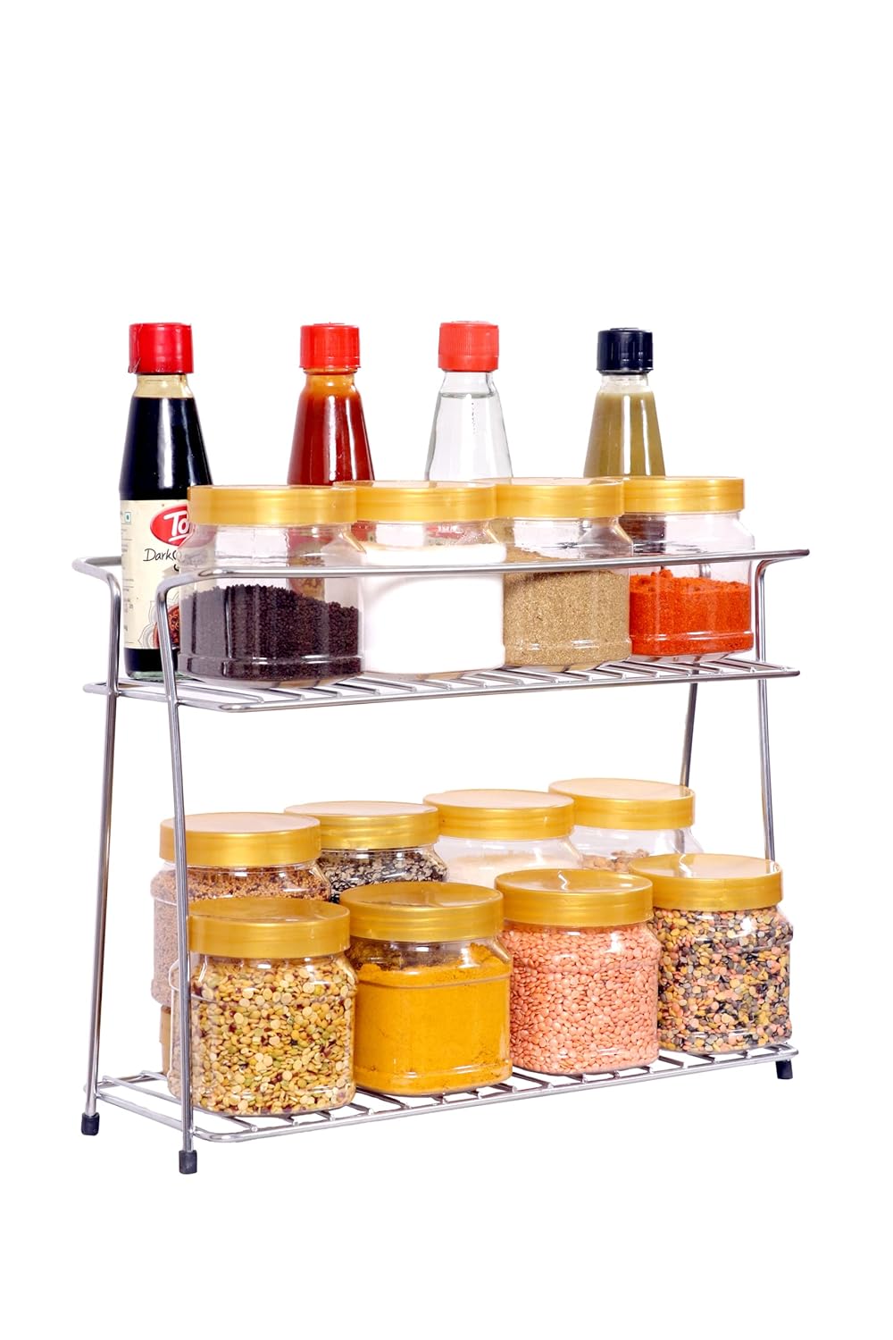 Buy Stainless Steel Kitchen Rack, Kitchen Organizer and Space Saver