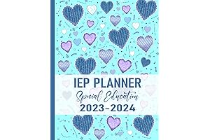 IEP Caseload Planner 2023-2024: Organizer for Special Education Teachers