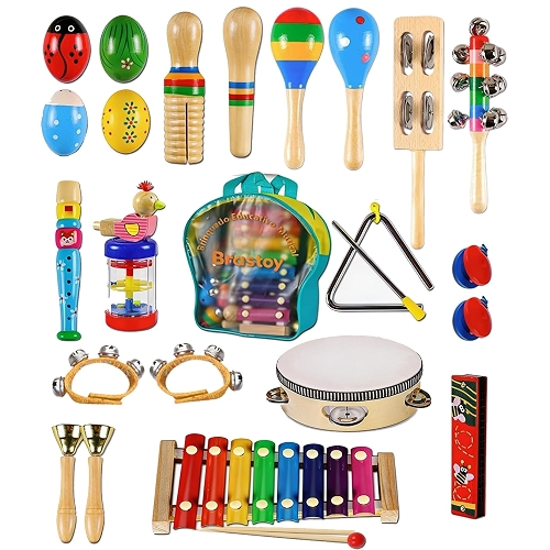 Instrumentos Musical de Percussão de Madeira Brinquedo Educativo Infantis Instrumentos Musical de Percussão de Madeira Brinquedo Educativo Infantis