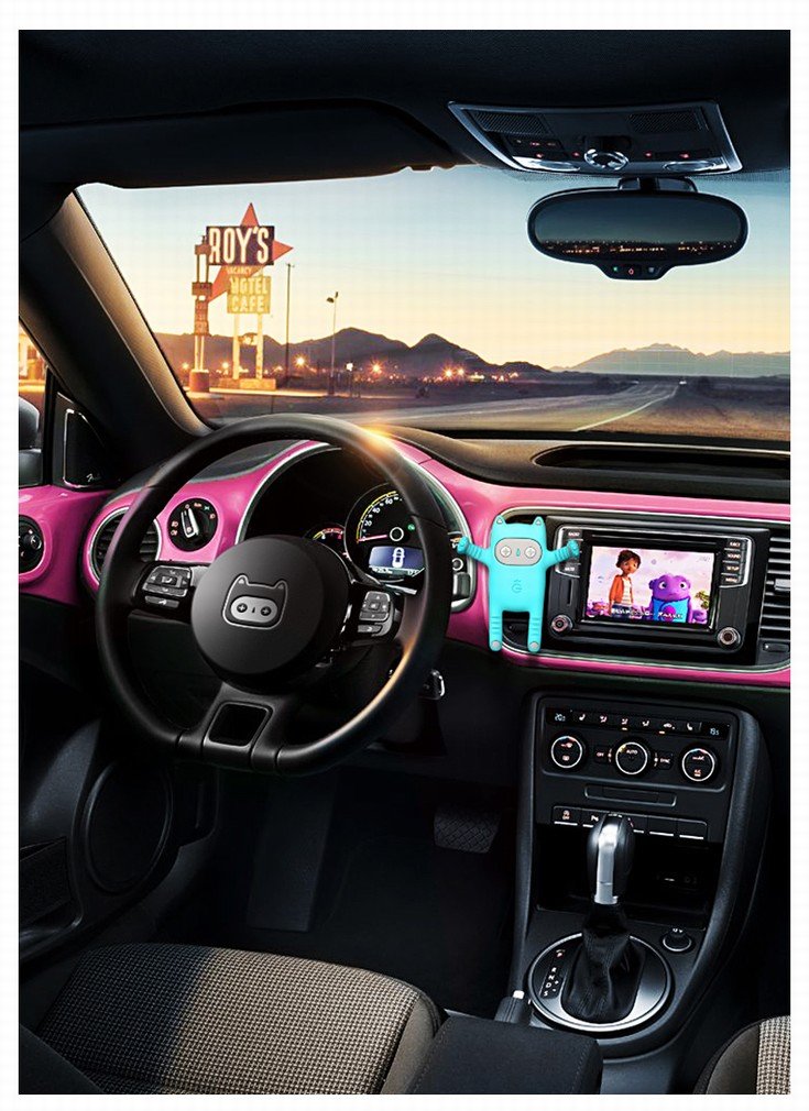 GZZ Sostenedor del Teléfono del Coche Clip de Coche Tipo de Salida de Aire Universal Vehículo Utilitario Marco de Apoyo de Navegación
