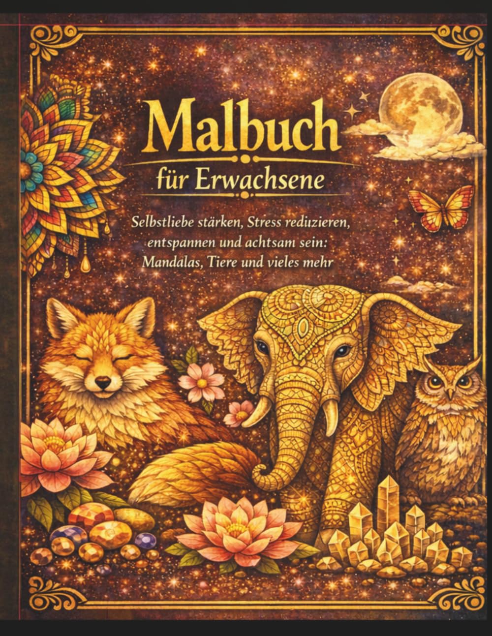 Malbuch für Erwachsene: 30 wunderschöne Mandalas zum Ausmalen | Entspannung, Achtsamkeit und Stressabbau im Alltag