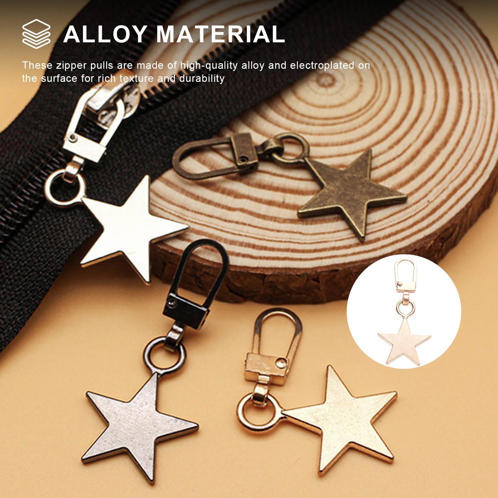 Curseur Fermeture Eclair Clipsable, 15 Pièces Reparation Curseur