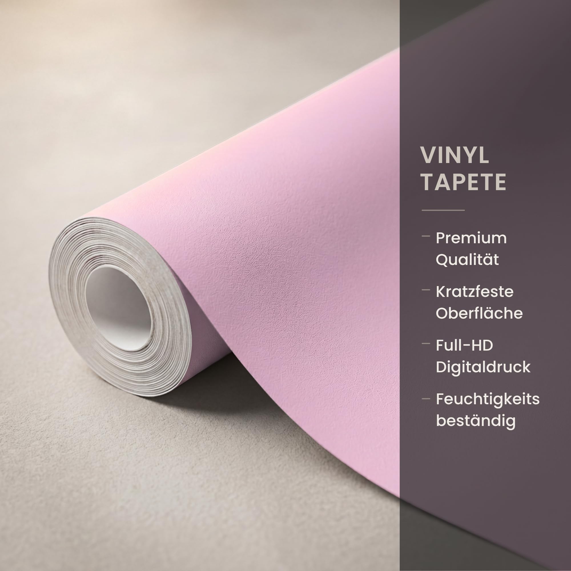 Papel Pintado Vinilico 450x300 cm Primera Calidad Papeles Pintados De Pared Pour Salon Dormitorio Decorativo Wallpaper Cocina Verde - Teskt - Esto es arte - Rosa