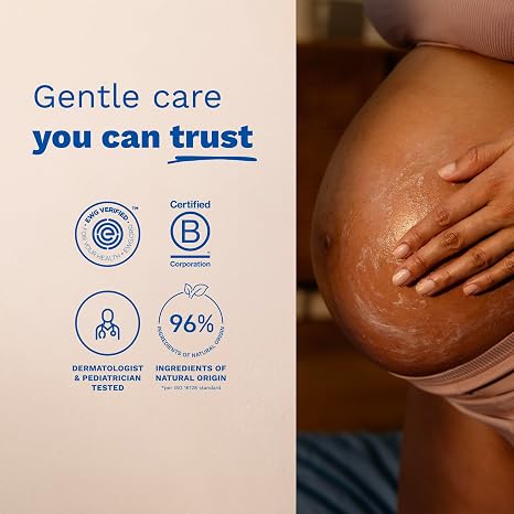 Mustela Maternity Stretch Marks Cream for Pregnancy - Natural Skincare Massage Moisturizer with Natural Avocado, Maracuja & Shea Butter - Lightly Fragranced or Fragrance Free - Various Sizes