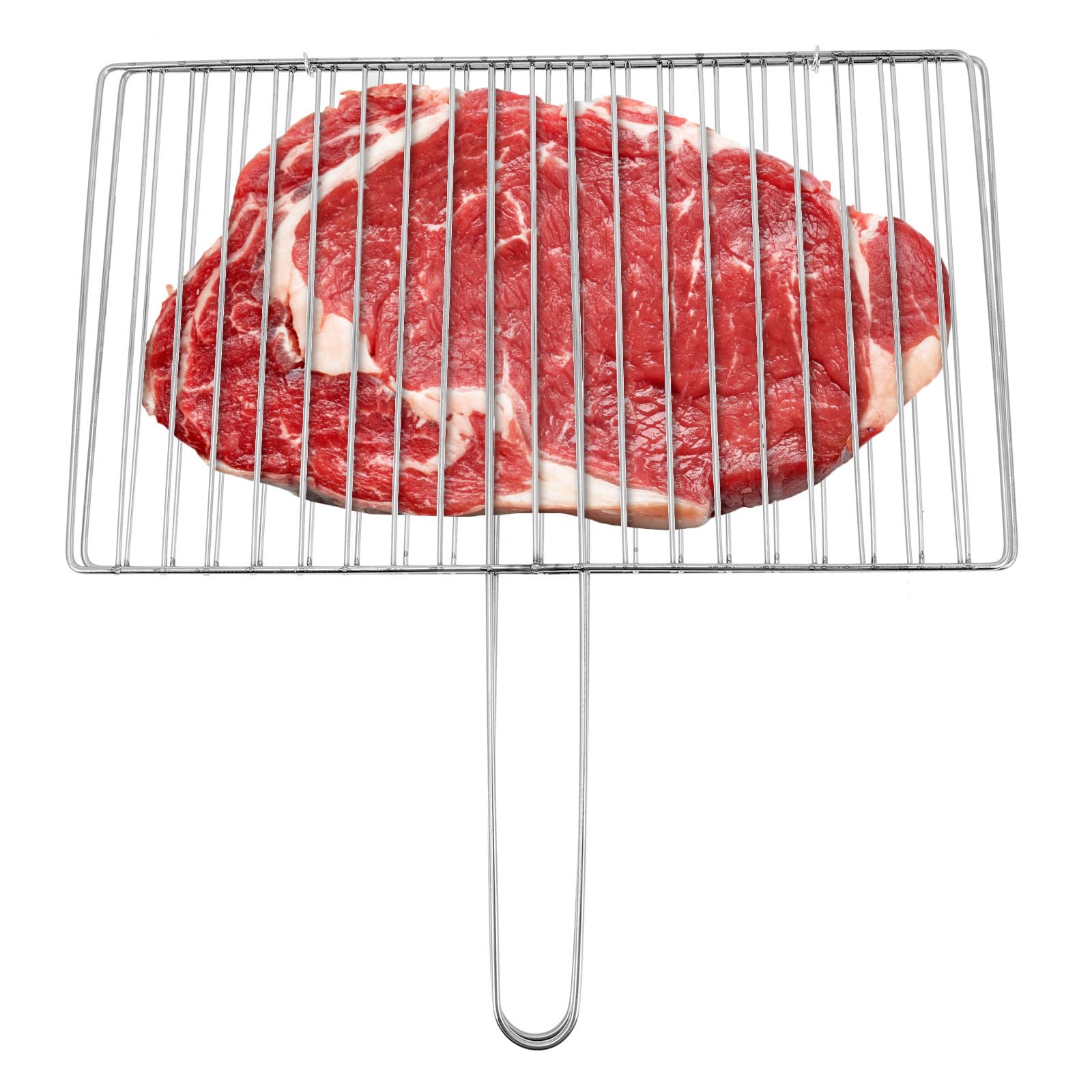 Panier à poisson pour barbecue avec isolation thermique pour éviter les brûlures