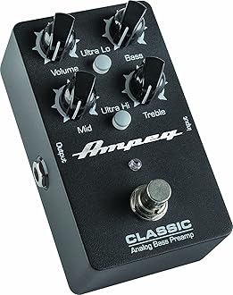 Ampeg Classic Analog Bass Preamp Pedal