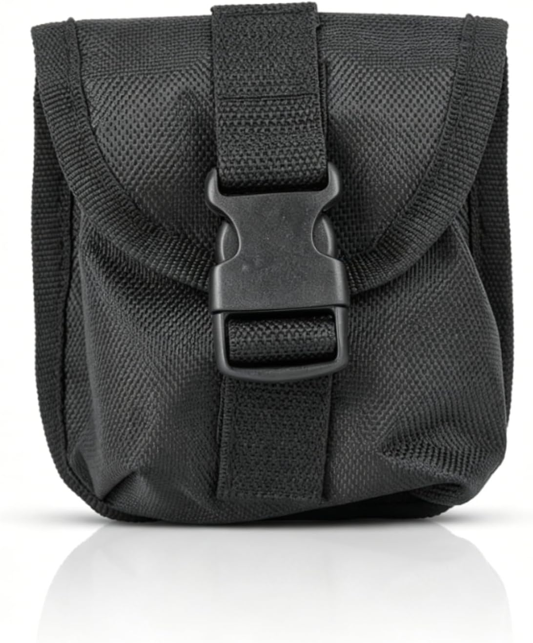 Cyrank Black Diving Weight Bag, Oxford Cloth Scuba Storage Bag Scuba Spare Belt Pocket with Quick Release Buckle for Diving Weight