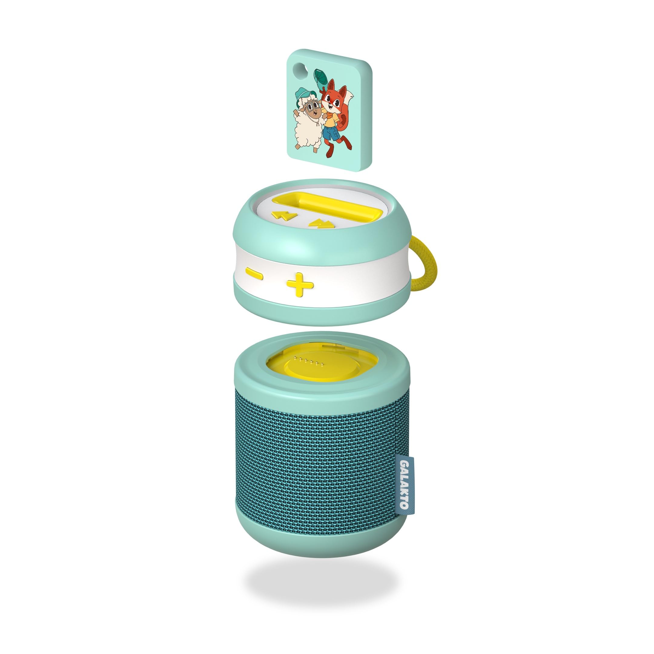 Galakto - Reproductor de música y Audio para niños para casa y de Viaje, Incluye Token Adicional In Der Weihnachtsbäckerei, sin Internet en Cualquier Lugar, fácil de Usar, batería de Larga duración