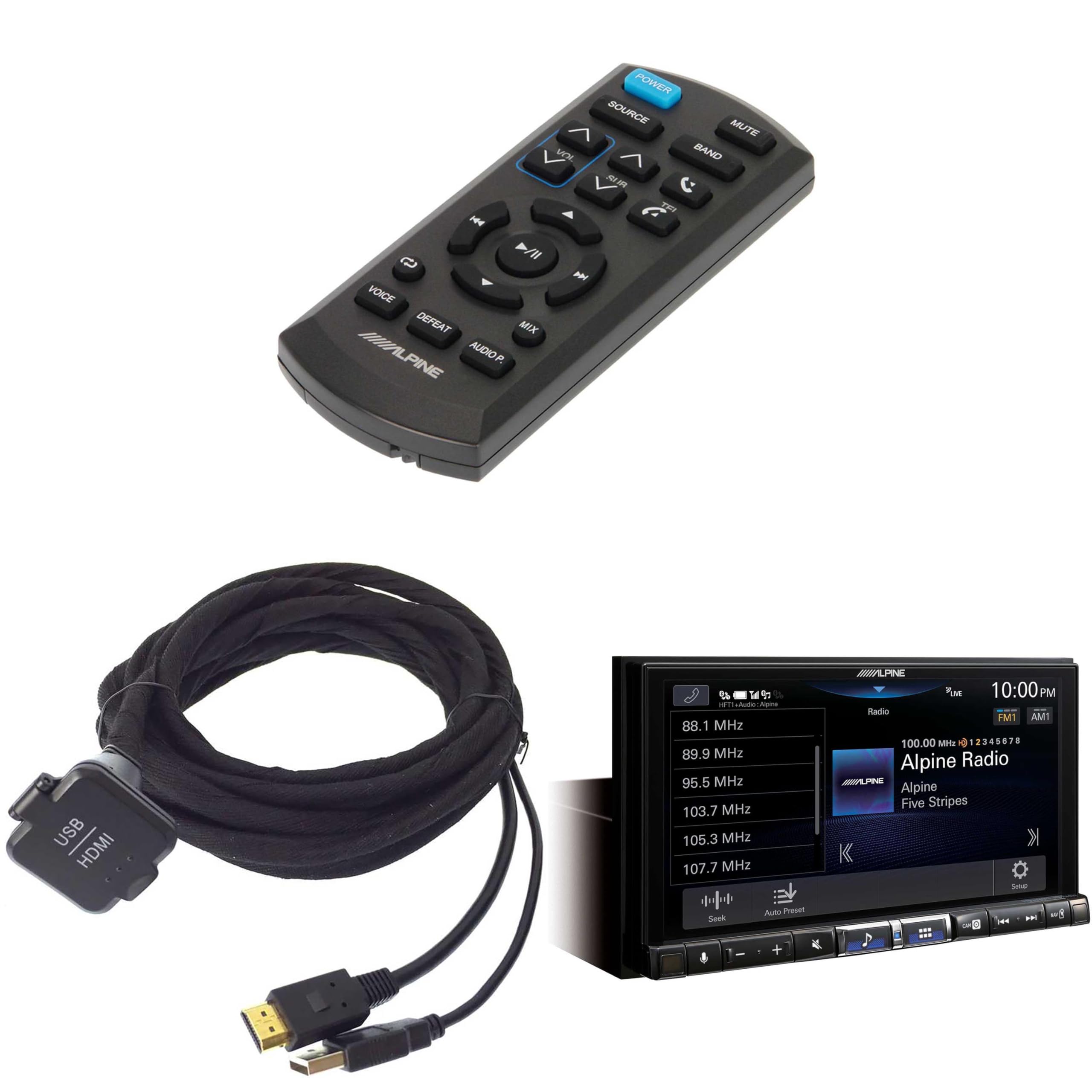 Amazon.com: Alpine iLX-507, KCU-315UH USB/HDMI Extension Cable