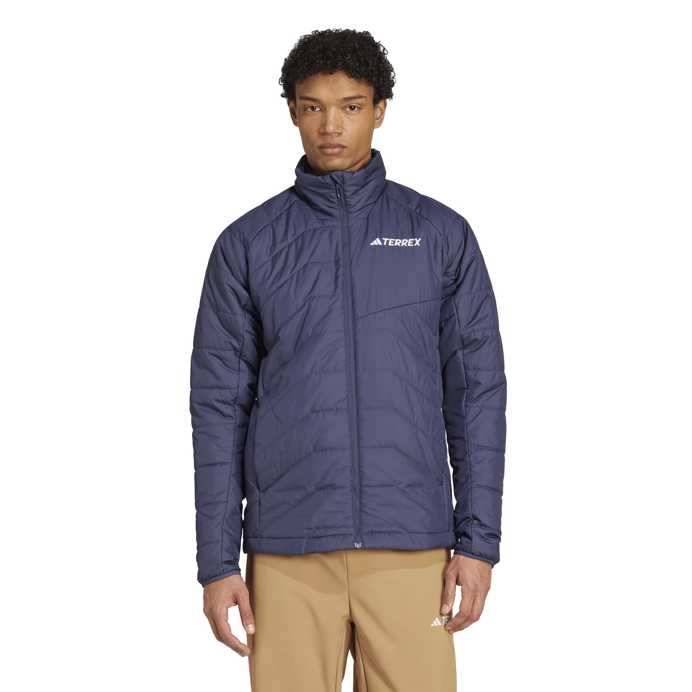 adidas Men's Terrex Multi Synthetic Insulated Jacket, shadow navy, S