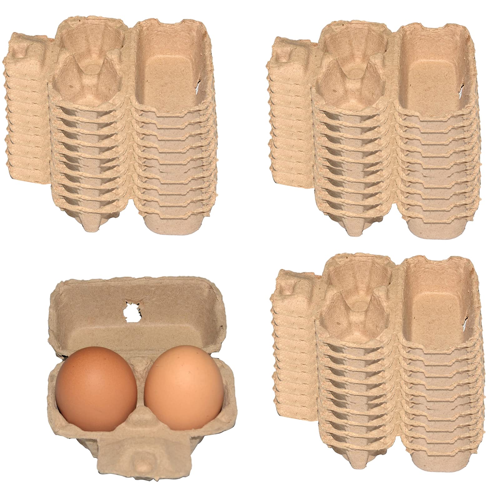 Buy MNJR Pack of 30 Egg Boxes for 6 or 2 Eggs, Egg Packaging Egg Boxes