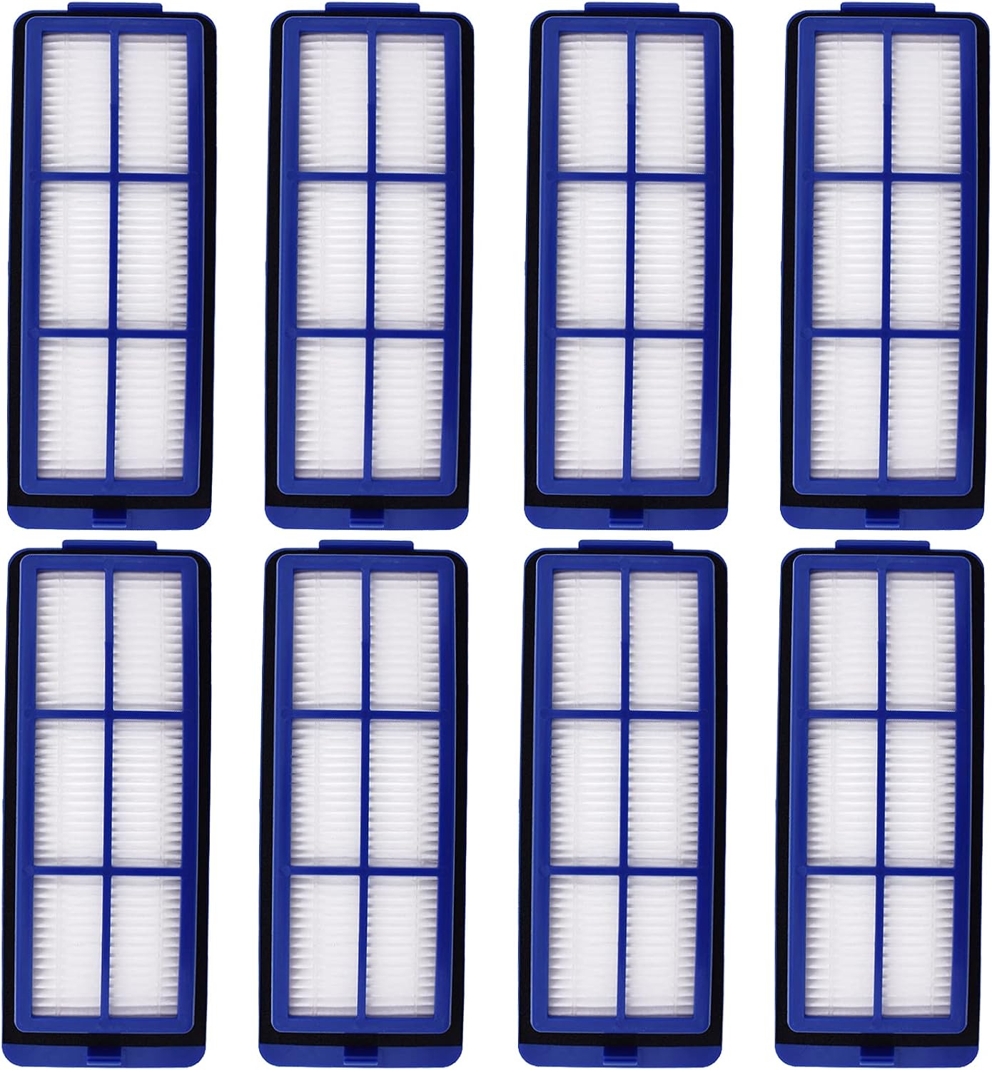 Chuancheng 8pcs Replacement Filter Set for Eufy RoboVac 11S Max, 15C Max, 30C Max G10 G30 G30 Edge G30 Hybrid Vacuum Cleaner Part