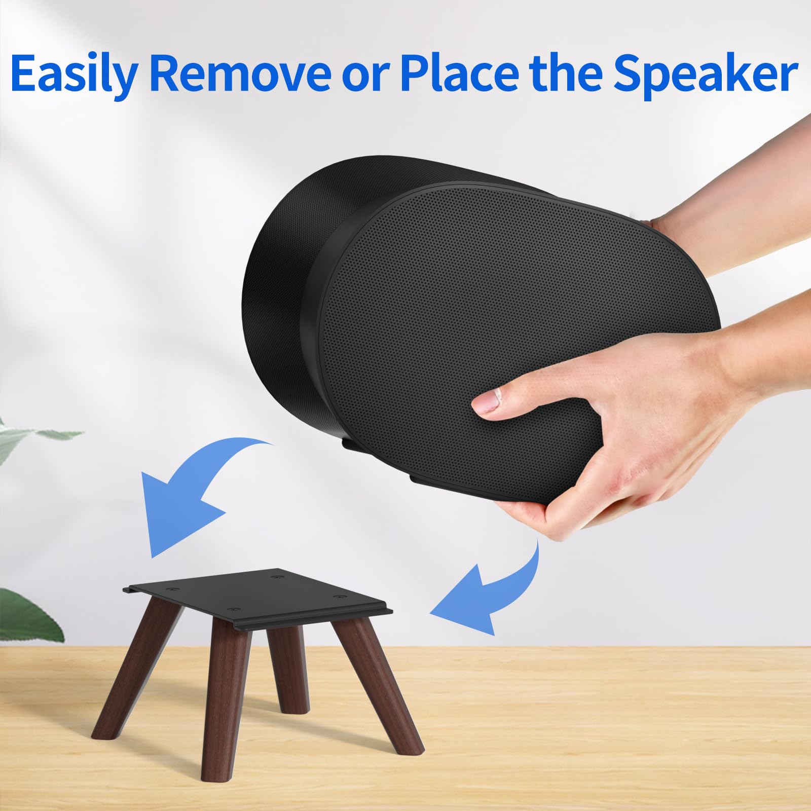 SONOS Era 300 スタンドセット　ブラック Amazon | Sonos Era エラ 300 Stand Pair (ペア) Black ブラック
