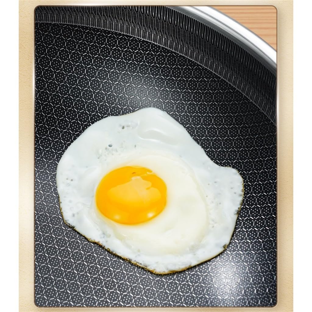 Generisch Wpan Edelstahl-Bratpfanne mit Wabenstruktur und Dampfeinsatz (B Hellgrau)