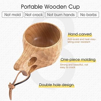 made in FINLAND ククサマグカップ フィンランド/コイブマー社/ククサ/190ml/2つ穴 | tomte Online