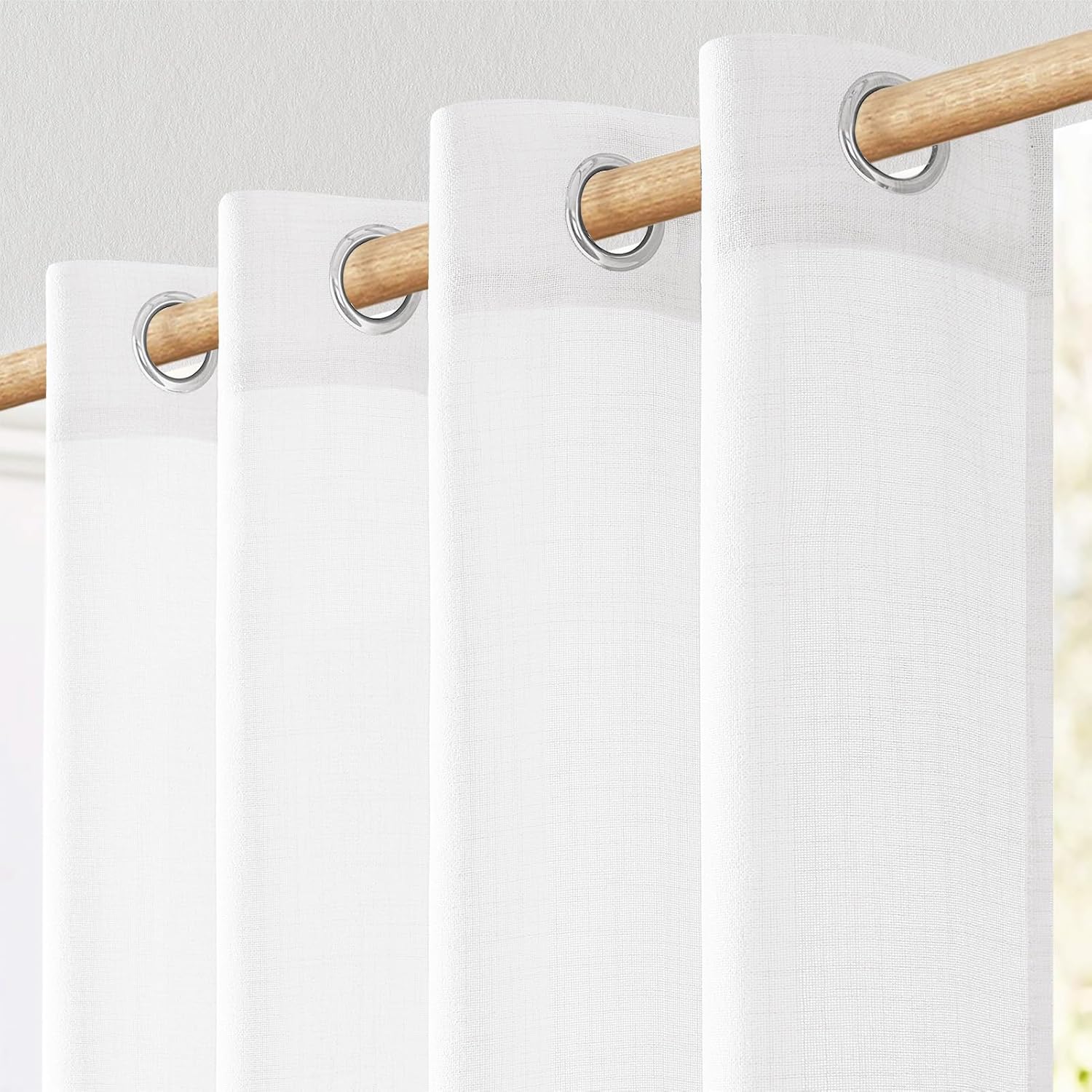 Függöny részlet és szövetminta