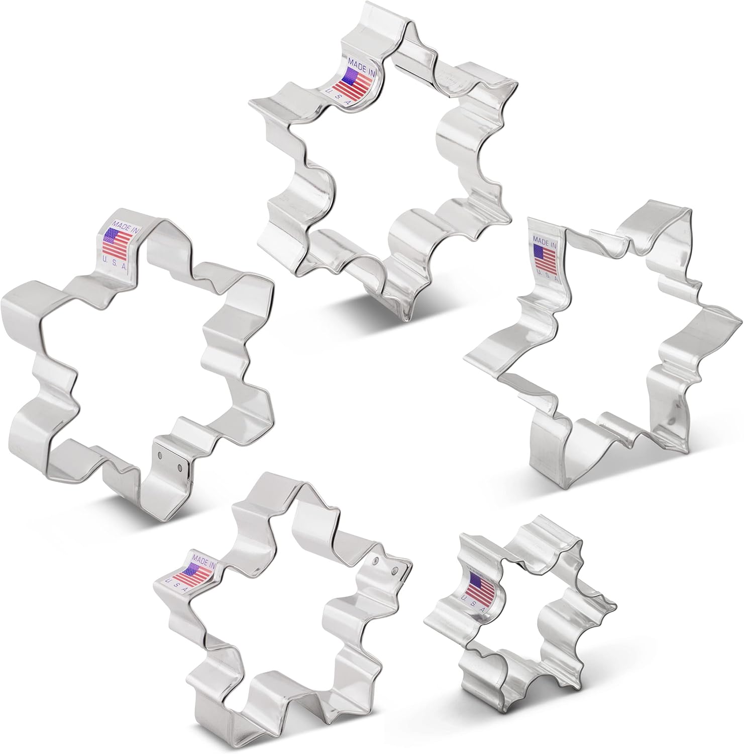 Buy Ann Clark Cookie Cutters 5Piece Snowflake Cookie Cutter Set with