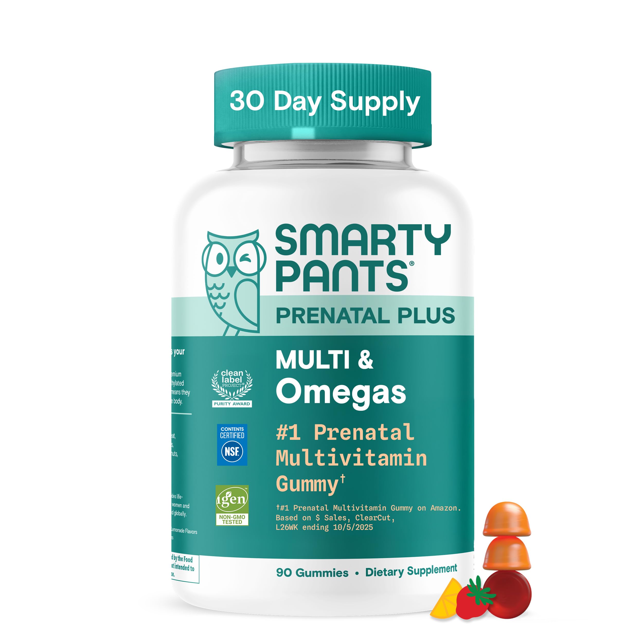 SmartyPants Prenatal Gummies