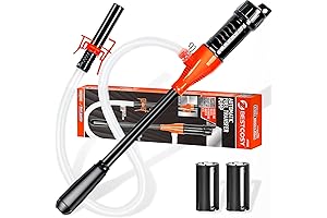 Portable Gas Siphon Pump - Easy Electric Fuel Transfer Pump