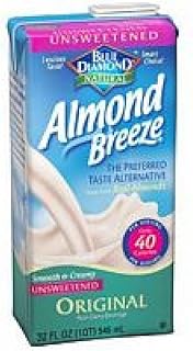 Blue Diamond Original Almond Breeze Unsweetened ( 12x32 OZ)