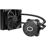 120L Core Close-Loop AIO Liquid Cooler, R7|i5, Gen S Dual Chamber Pump, White Pump Lighting, 120 Radiator, PWM Fan, AMD Ryzen AM5|4, Intel LGA 1851|1700 Platform