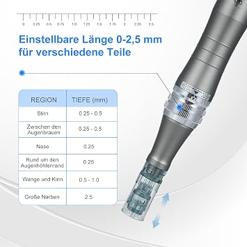 dr pen M8 Microneedling Pen Dermapen with Full Range of Cartridges Summing 18 Pieces dr Pen M8 Cartridges Used for Anti-Ageing Skin Tightening Brightening Blemishes