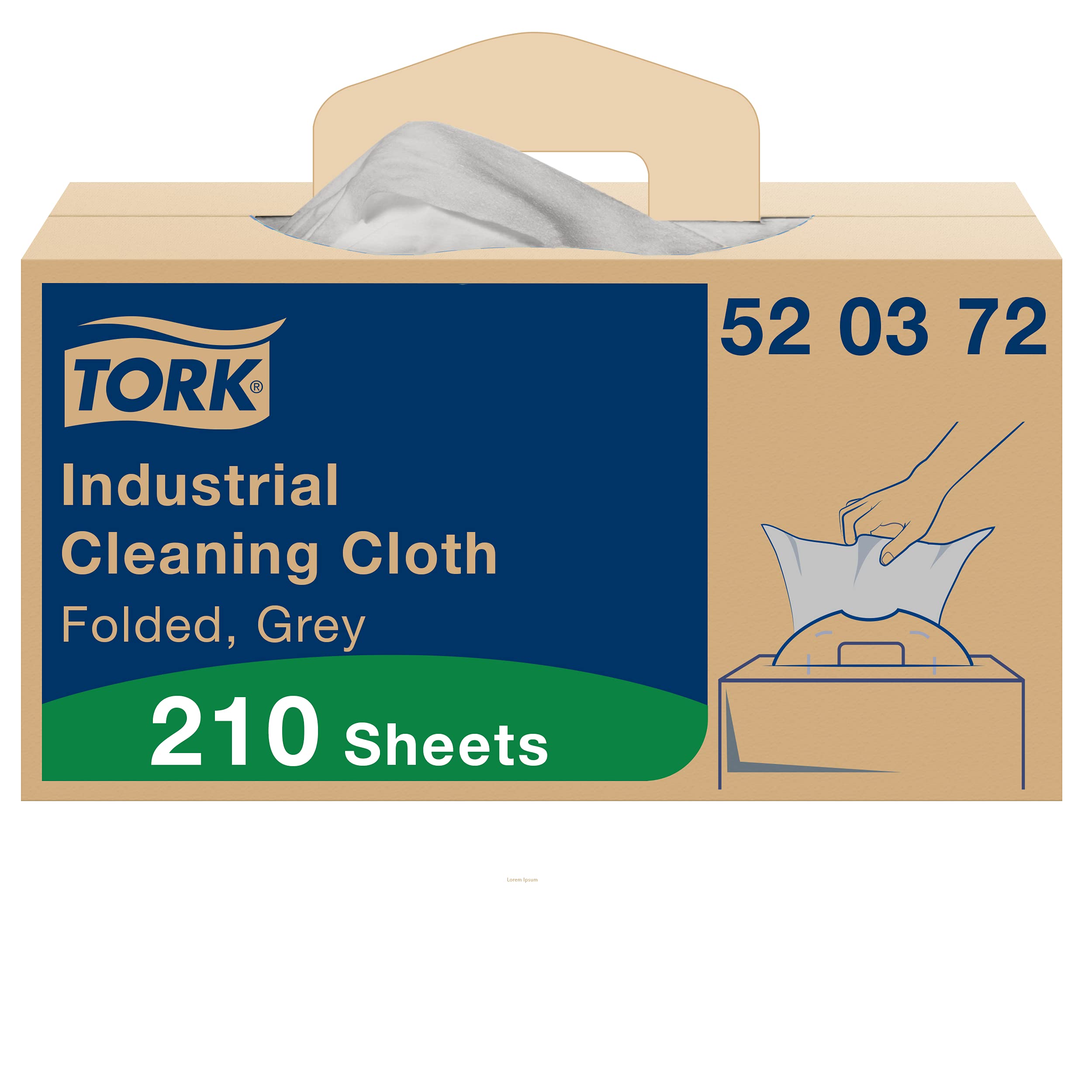 Tork Cleaning Tissue 1-Ply: Reduces Solvent Use Cuts Waste.