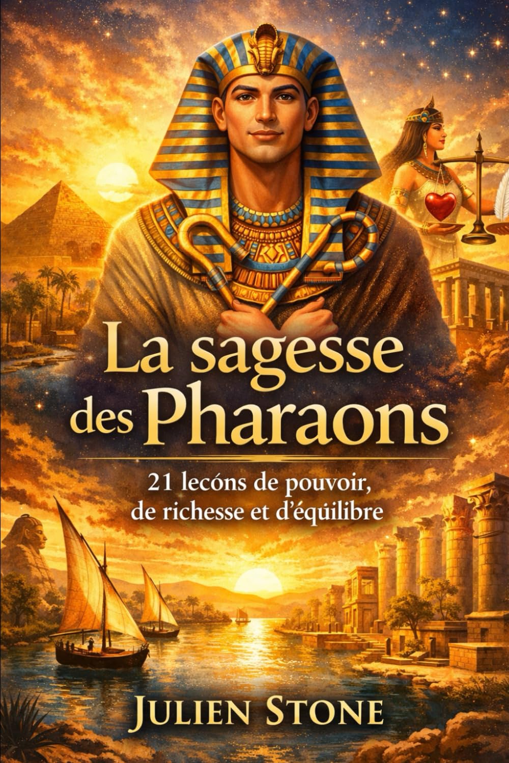 La Sagesse des pharaons: 21 Leçons de pouvoir , de richesse et qu'équilibre