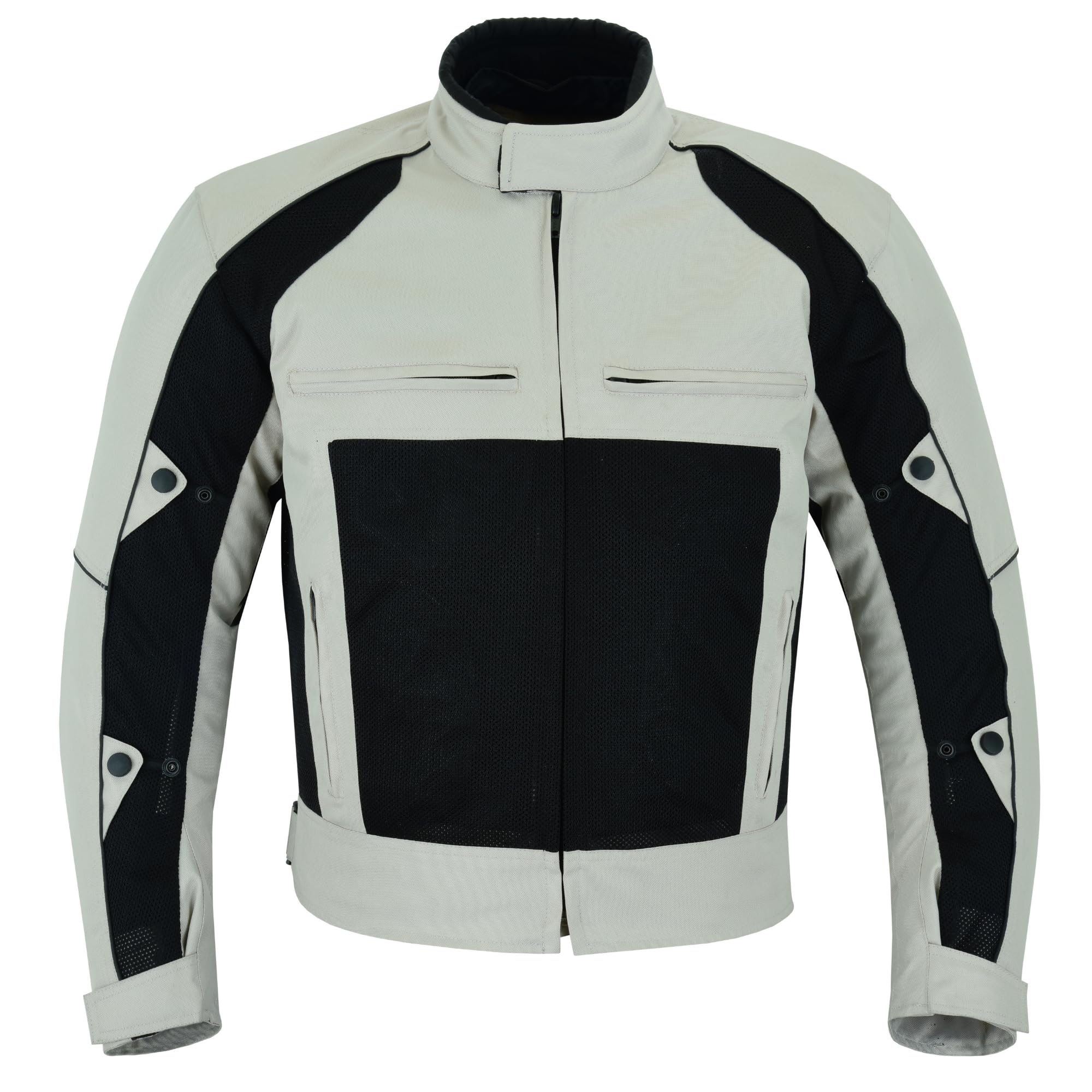 Męska kurtka motocyklowa z tkaniny Air Mesh i Cordura 600D CE, ochronna kurtka motocyklowa z siateczką i wodoodporną podszewką, oddychająca odzież tekstylna dla motocyklistów