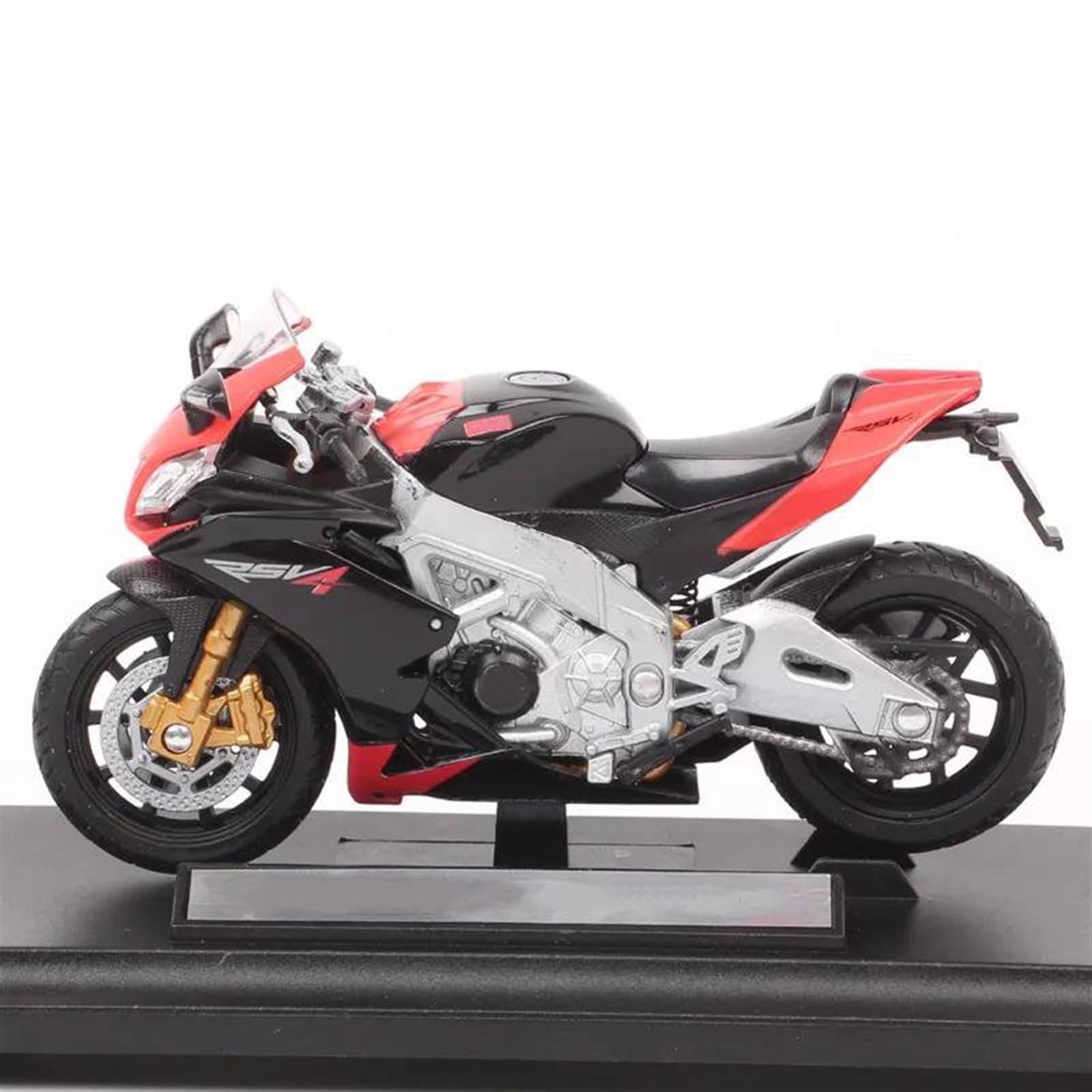 SEYXF Motorbike Toy Motorcycle Model Simulation Alloy Toy 1/18 for Aprilia RSV 4 Factory Racing