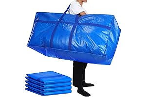 Premium 66 Gallon Extra Large Storage Bags Organizer