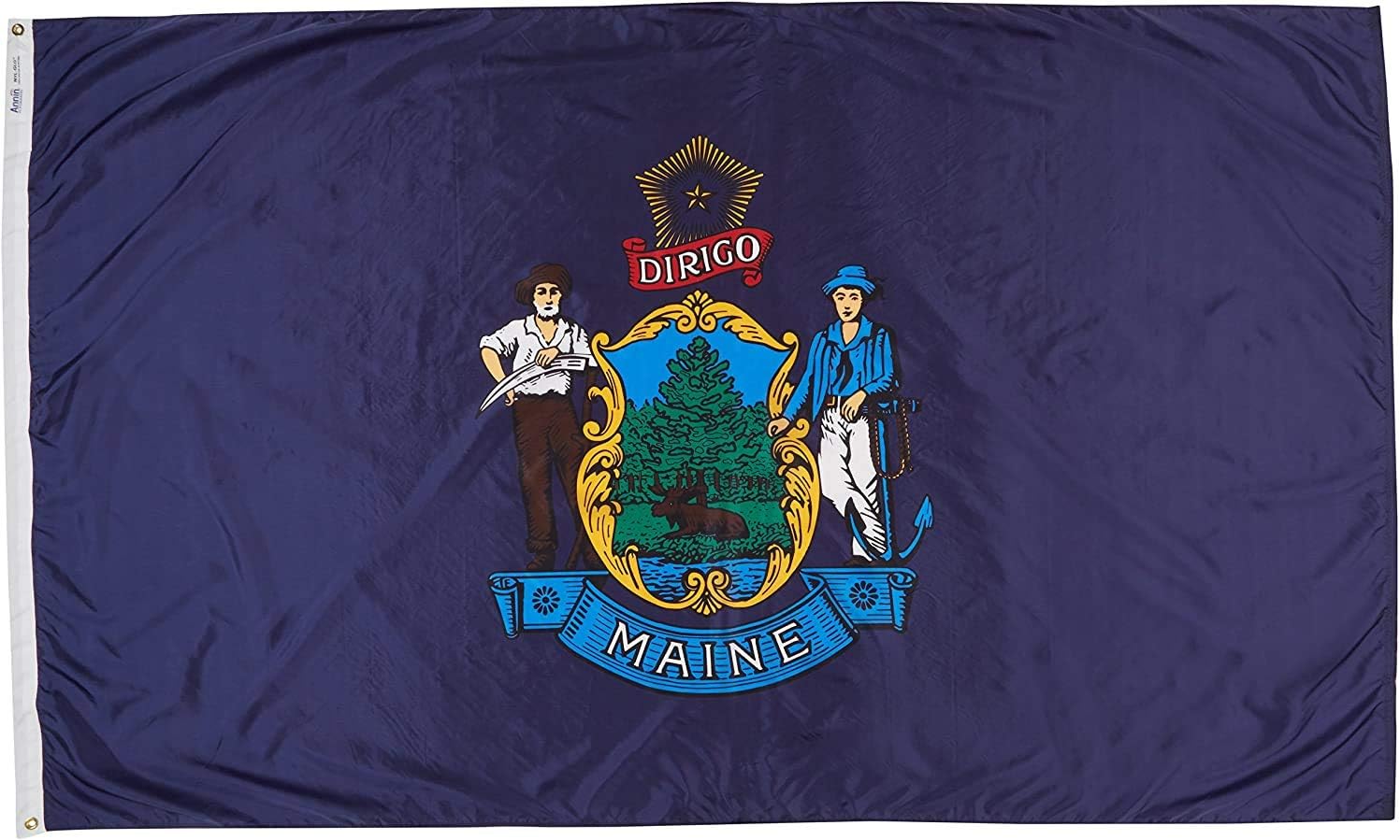 Annin Flagmakers Kansas State Flag USA-Made to Official State Design Specifications, 4 x 6 Feet (Model 141870)