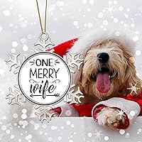 Vista 53 de Happy New Year Ornament for Christmas Tree Decor Merry Christmas Y'all Christmas Metal Snowflake Ornament Xmas Tree Decor Funny Christmas Quotes