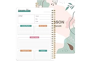 Undated Lesson Planner 2021-2022
