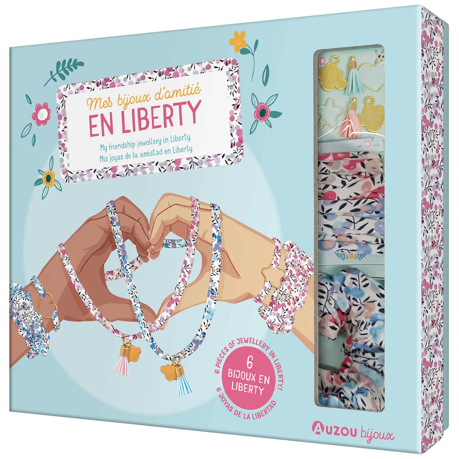 Ma boîte à bijoux - Mes bijoux d'amitié en Liberty: -