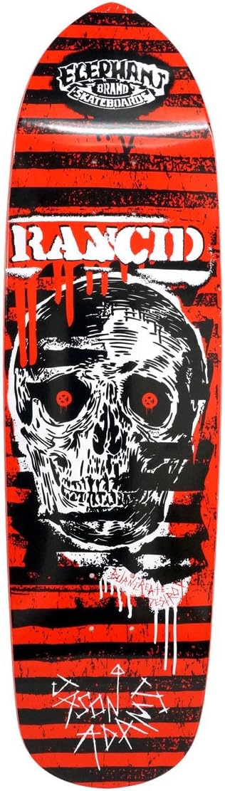 Jason Adams Rancid Skateboard Deck, 9 x 32.75-Inch
