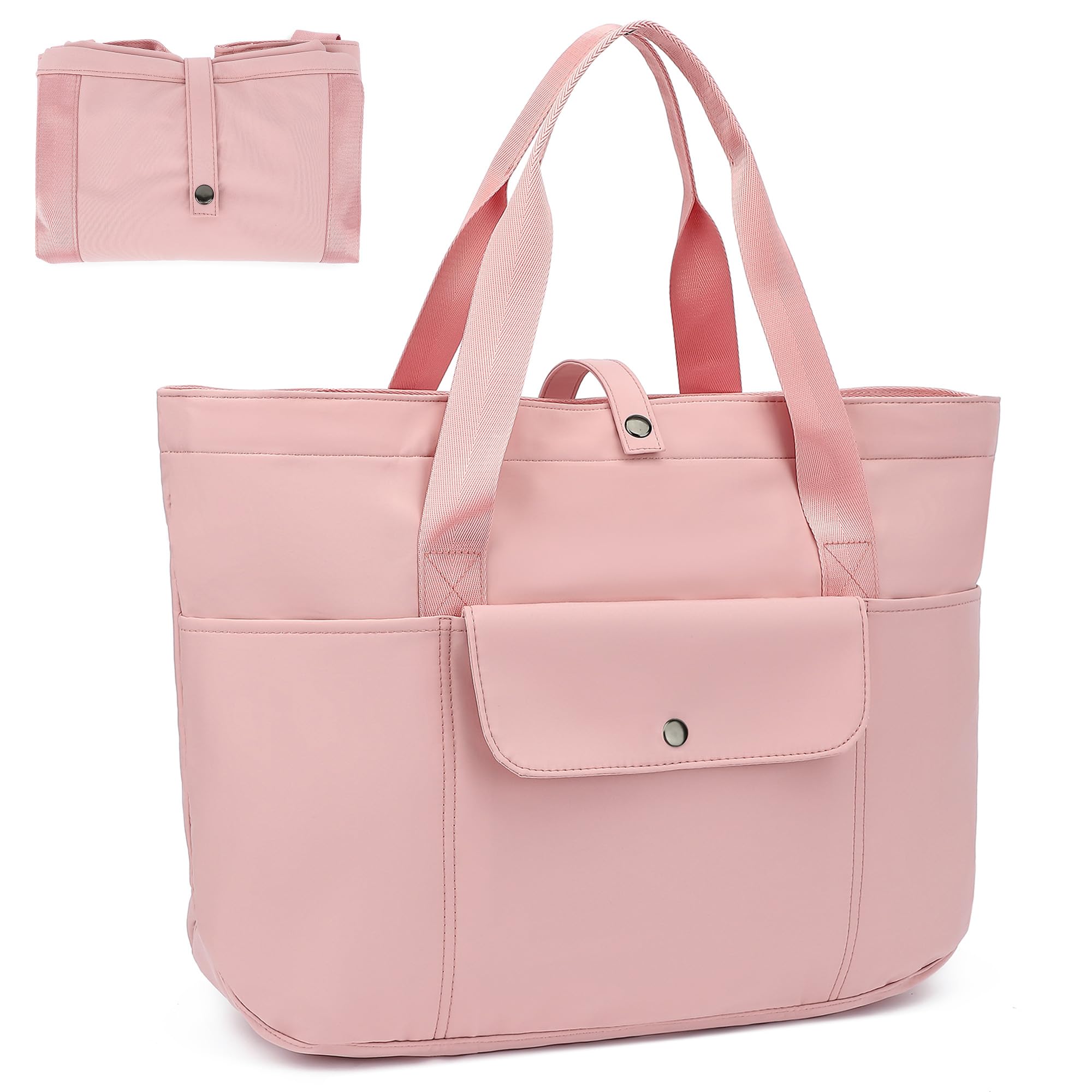TANTOMI Handtasche für Damen – Eine geräumige Strandtasche, ideal für die Arbeit, die Schule und das Fitnessstudio