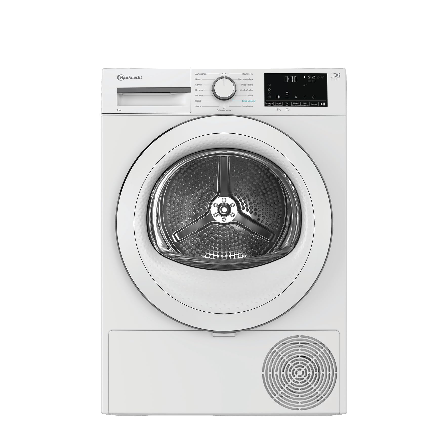 Bauknecht BT 7RC WW Wärmepumpentrockner /7 kg/EEK C/Precision Dry - Intelligentes Trocknen/Slim Wäschetrockner, weiss